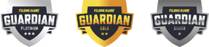 Folding Guard Guardian tier logos