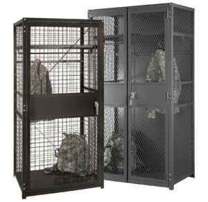 Stor-More® TA-50 Military Locker - Framed Welded Wire & Expanded Metal