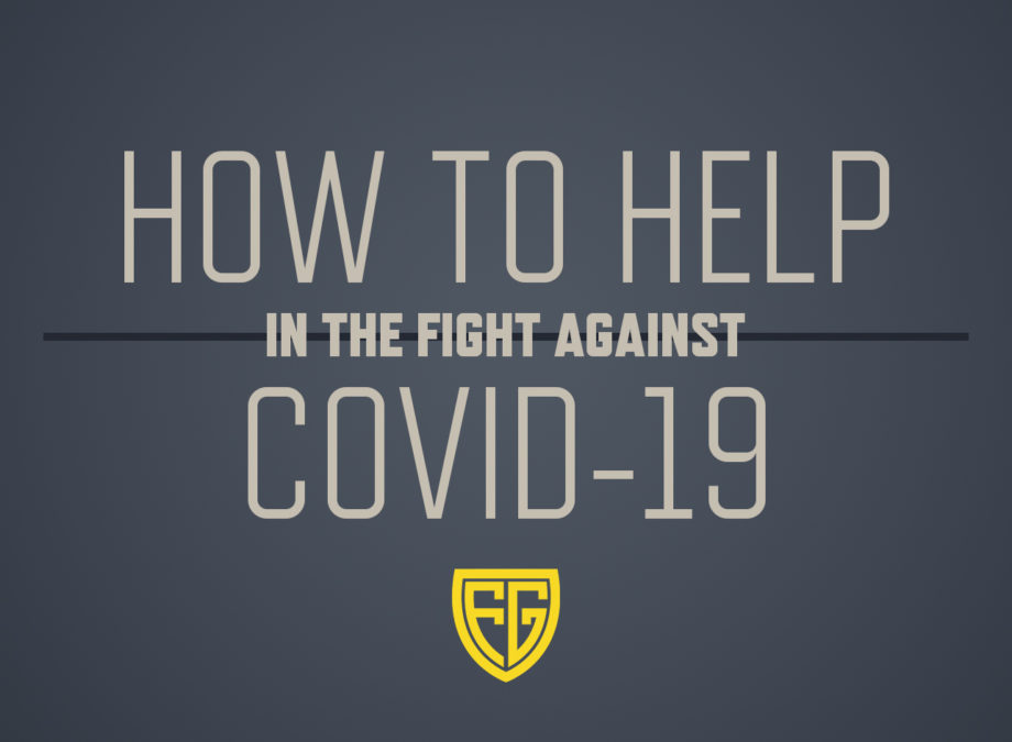 How to help in the fight against COVID-19 - Folding Guard