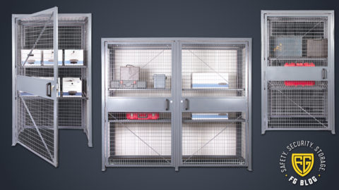 Featured Loss Prevention Cabinets from Folding Guard